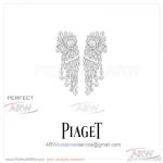 AAA Piaget Jewelry Copy - 925 Silver Tassel Paved Diamonds Earrings